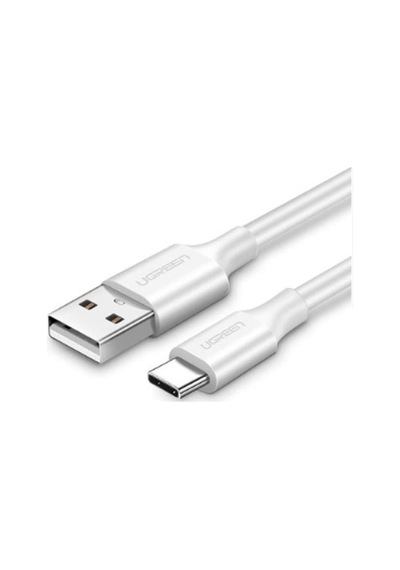 Usb To Usb C Hızlı Şarj Kablosu Beyaz 2 Metre