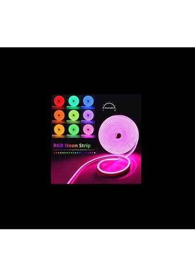 Rgb Neon Işık Aydınlatma 5 Metre