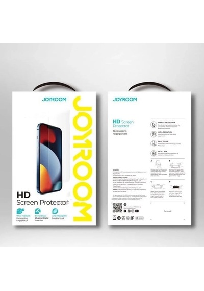 Joyroom Apple Uyumlu iPhone 14 13 Pro Hd Temperli Cam Ekran Koruyucu