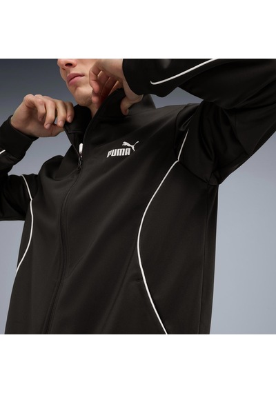Puma Poly Piping Erkek Siyah Eşofman Takımı 691765-01