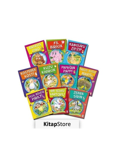 Kitapstore Allah'In Isimlerini Öğreniyorum (10 Kitap) Set-2