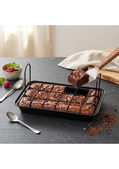 Deconox 18 Bölmeli Kare Kesim Brownie Ve Kek Kalıbı Diğer