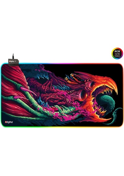 Digipod Rgb Gaming Mousepad Oyuncu Mouse Pad 90X40 Xxl Büyük Oyun