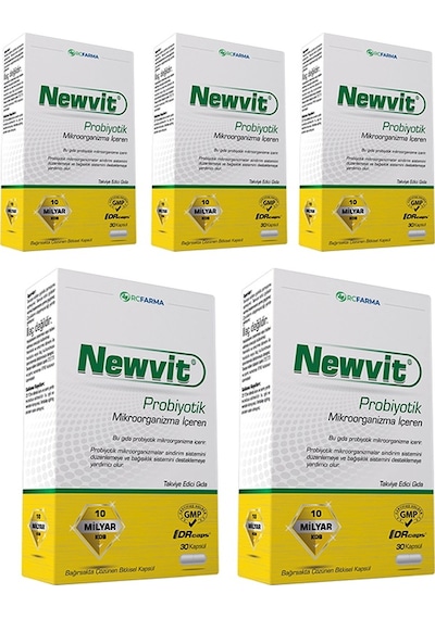 Newvit Probiyotik Kapsül 5X