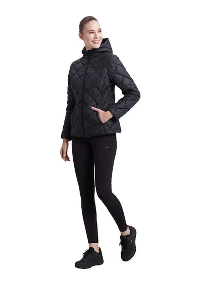 Skechers W Capitone Hooded Jacket Kadın Mont - Siyah S212001-001 Siyah