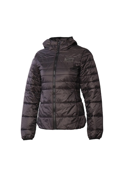 Hummel Shyvana Kadın Siyah Kapüşonlu Şişme Mont Siyah