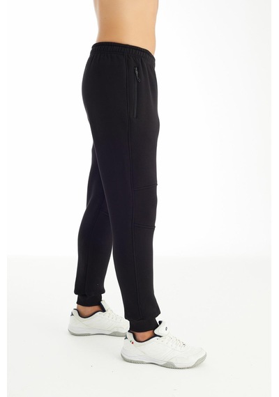 Erkek kışlık polyester kalın dar paça pantolon