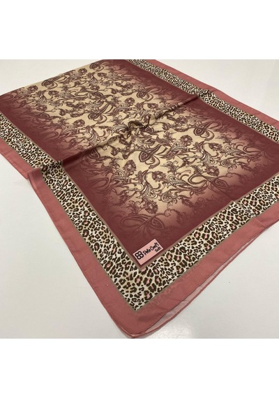 Polo Craft Soft Pamuklu Şal Etro Desen Fzy0604-44988 Çok Renkli