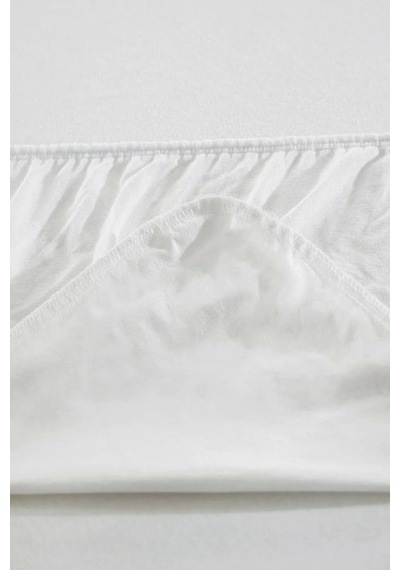 Mycey Fitted 70x120 Cm Sıvı Geçirmez Bebek Alezi Micro Kumaş Beyaz