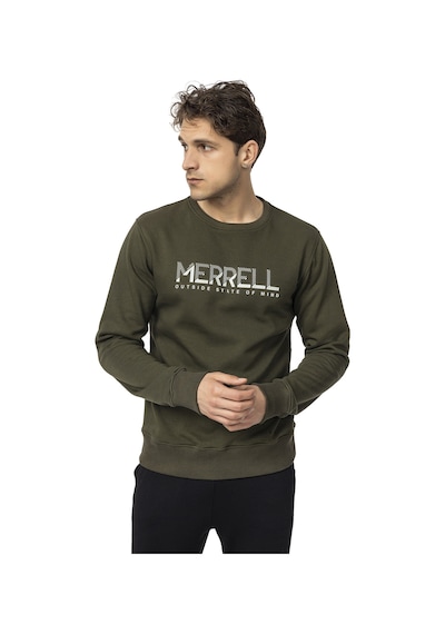 Merrell Merrell Erkek Günlük Giyim Sweatshirt Smith Açık Yeşil Yeşil