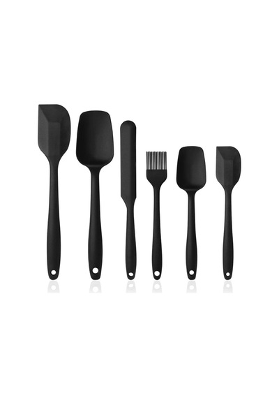 Ayrex Deconox Silikon Mutfak Yardımcısı, 6 Adet Silikon Spatula, Çorba Kaşığı, Fırın Fırçası, Spatula, Isı Diğer