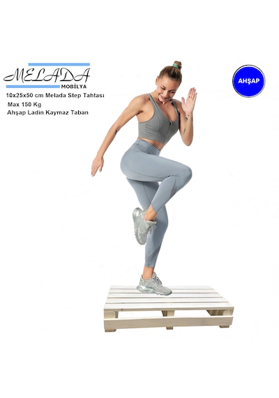 Melada 10 Cm Step Tahtası 10x25x50 Cm