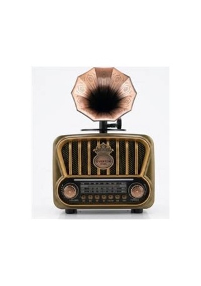 Everton Rt-605 Şarjlı, Nostaljik Radyo Bluetooth-usb-sd-fm Kdo