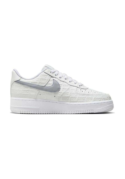 Nike Air Force 1 07 Low Af1 Unisex Leather Sneaker Hakiki Deri Unisex Günlük Spor Ayakkabı Beyaz Beyaz