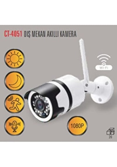 Cata Akıllı Dış Mekan Kamera Ct-4051