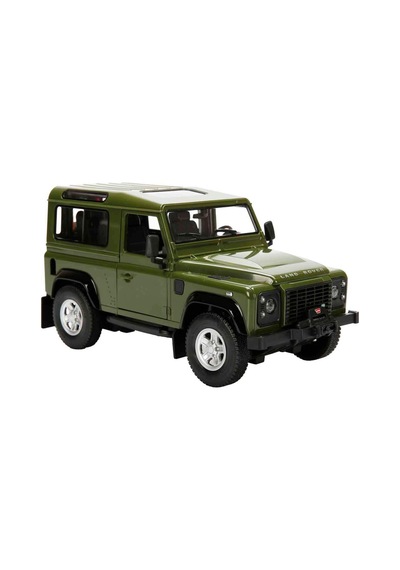 Rastar 1:14 Land Rover Defender Uzaktan Kumandalı Araba - Yeşil Standart Yeşil