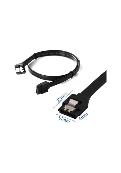 90 Derece Sata 3.0 Kilitli HDD SSD Sata Data Bağlantı Kablo Sata