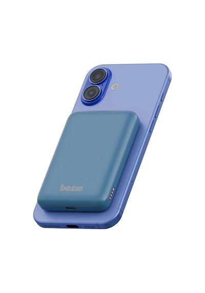 Energea X Bazic Gopower Snap 5k 3in1 5.000 Mah 20w Pd Kablolu Ve 15w Kablosuz Hızlı Şarj Magsafe Powerbank - Mavi Mavi