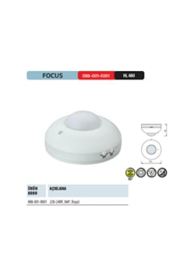 Horoz Focus Hl 480 360 Derece  Tavan Hareket Sensör