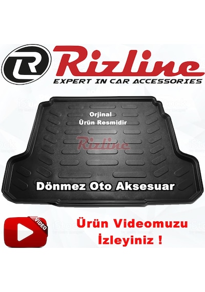 Renault Fluence 3D Bagaj Havuzu Siyah 2009-2018 Arası Rizline N11.7228