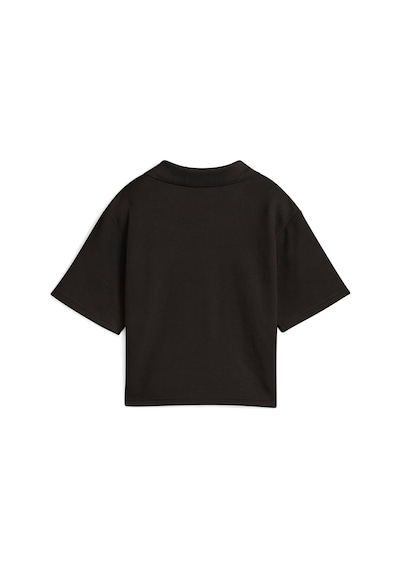 Puma Class Relaxed Polo Tee Kadın Yetişkin Polo T-shirt SIYAH