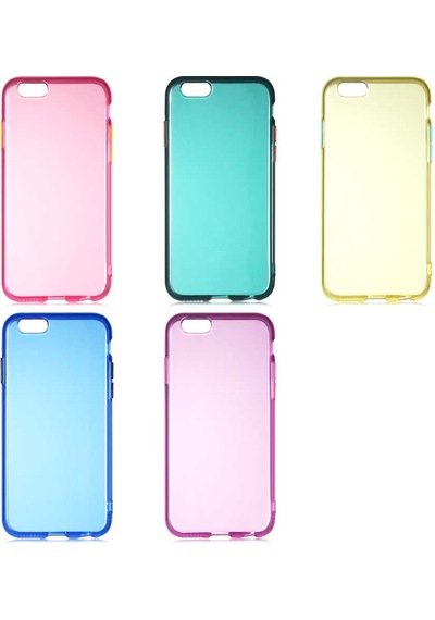 Apple Uyumlu iPhone 6 Kılıf Zore Bistro Kapak Koyu Yeşil