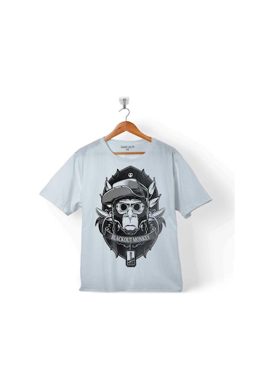 The Blackout Monkey Monky Kara Maymun Çocuk Tişört 001