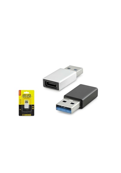 Apple Uyumlu iPhone 15 Ve 16 Seri Yeni Nesil Başlık Aparatı Type-c To Usb Dönüştürücü Otg Çevirici1029 Siyah
