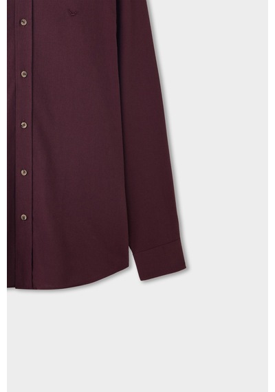 D'S Damat Ds Damat Comfort Bordo Gabardin Gömlek 5hc02kx03327m B01