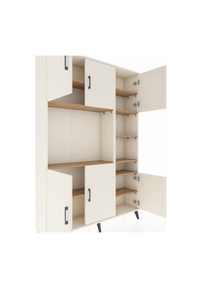 Arges Dolap 10 Raflı 6 Kapaklı 132x30x195 Aytaşı-aytaşı/çam Aytaşı Arges Dolap 10 Raflı 6 Kapaklı 132x30x195 Aytaşı-aytaşı/çam Aytaşı