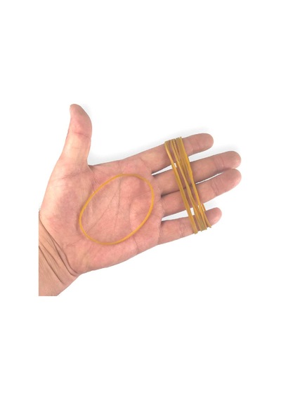 Kauçuk Büyük Boy Paket Lastiği 100mm 500 Gram