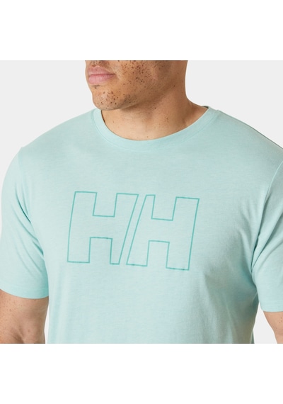 Helly Hansen Hh Tech Logo Erkek T-shirt-32441 Açık Yeşil