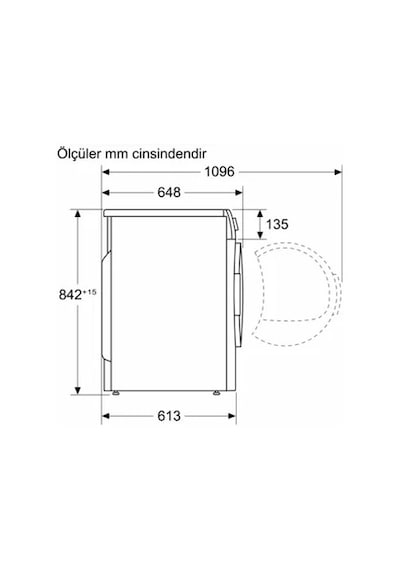Profilo KM9610CTR 9 KG Isı Pompalı Çamaşır Kurutma Makinesi
