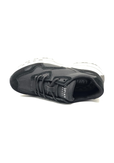 Lufian 111230268 Graham Sneaker Erkek Deri Ayakkabı Siyah