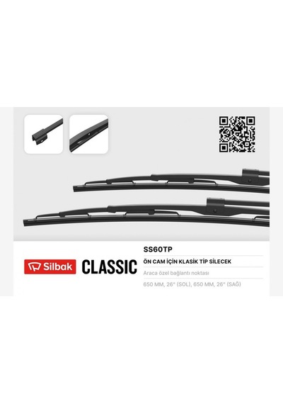 Silecek - 376 - Süpürgesi 650mm Magırus 2003-2004 M2000 - Edntrend - Oar Minibüs