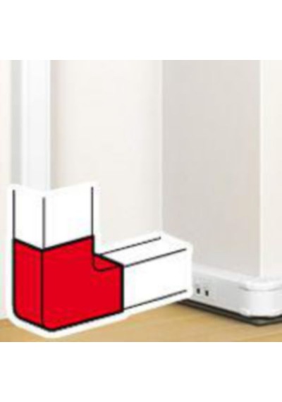 075642 50x80 Mm Kaidesiz Montaj Gulot İçin Dirsek 90 Derece