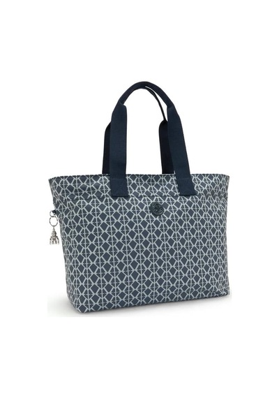 Kipling Colissa Up Büyük Boy Omuz Çantası Mavi