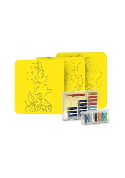 Disney Mikey Minnie And Friends Yetişkin Kum Boyama Aktivite Seti, Sand Art-red Castle Ykl-102
