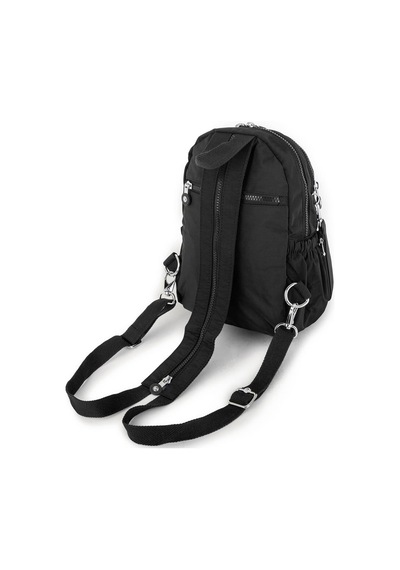 Nas Bag Küçük Kadın Sırt Çantası Siyah Siyah
