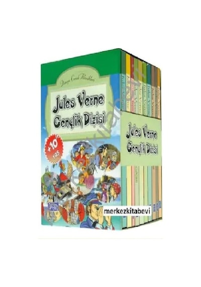 Merkezkitabevi Jules Verne Gençlik Dizisi 10 Kitap Takım