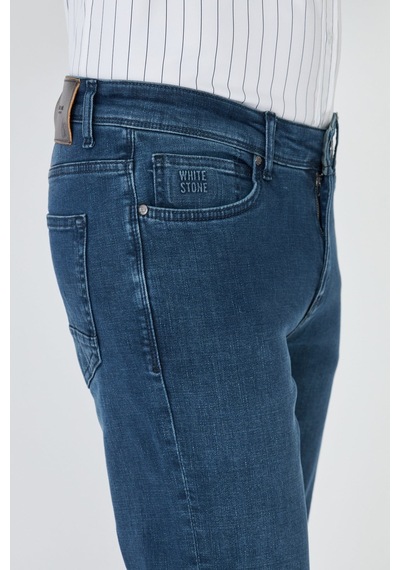Lacivert Erkek Günlük Jean Pantolon Haki