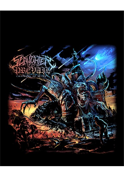 Zepplin Giyim Slaughter To Prevail Chapters Of Misery Büyük Sırt Patch Yama