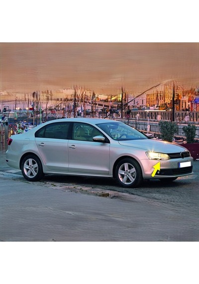 Vw Jetta 2011-2014 Far Yıkama Motor Kapağı Ön Sağ 5c6955110