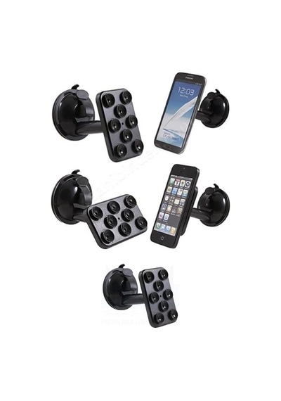 Araç İçi Telefon Tutacağı 8 Vantuzlu 2 Mixed