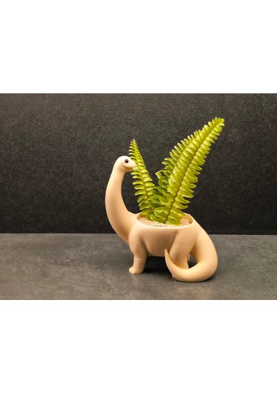 Dinozor Saksı Dekoratif Bitki Saksısı Sevimli Masaüstü Saksı