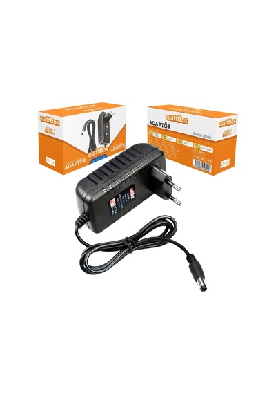 Adaptör 12V 2A Plastik Kasa Wattbox