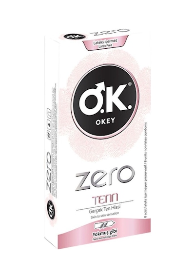 Okey Prezervatif 8 Adet - Zero Ten