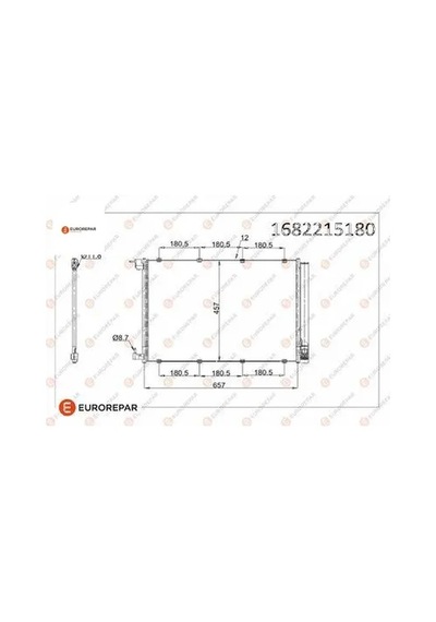 Erp Klima Rad. Mercedes Benz Vıto S,c,e,v Serısı Glc Cls Marco Eurorepar 1682215180