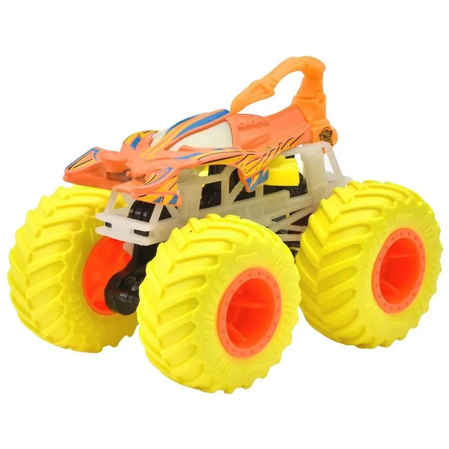 Hot Wheels Monster Trucks Glow İn The Dark Scorpedo 1:64 Scale Vehicle