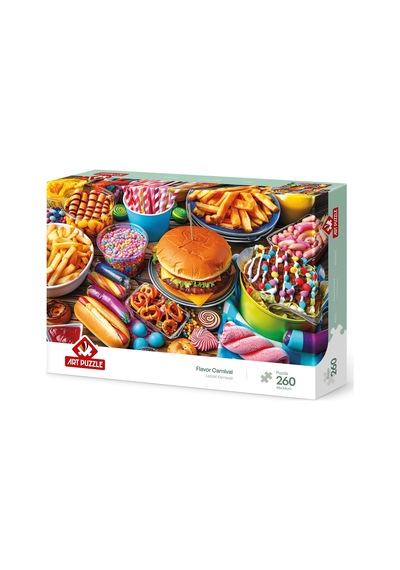 Art Puzzle Lezzet Karnavalı 260 Parça Puzzle